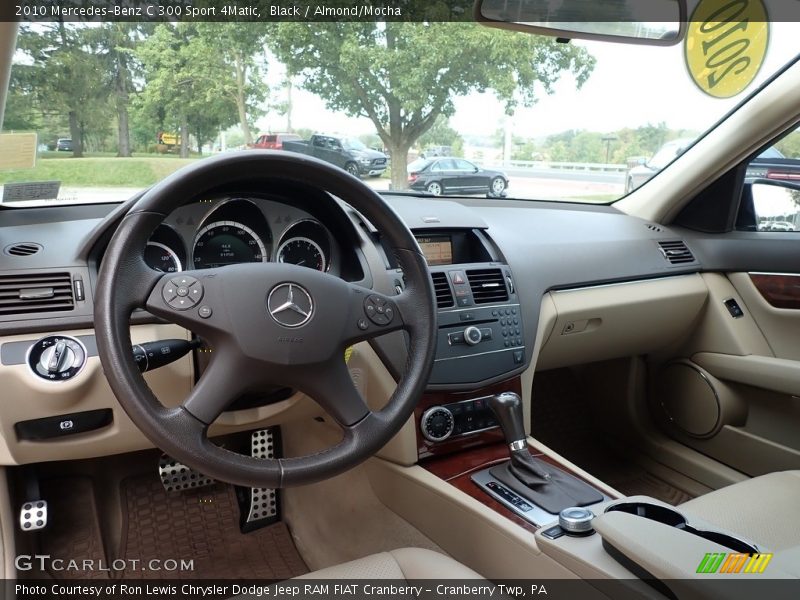 Black / Almond/Mocha 2010 Mercedes-Benz C 300 Sport 4Matic