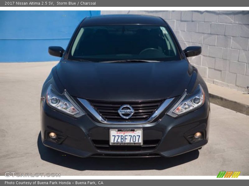 Storm Blue / Charcoal 2017 Nissan Altima 2.5 SV