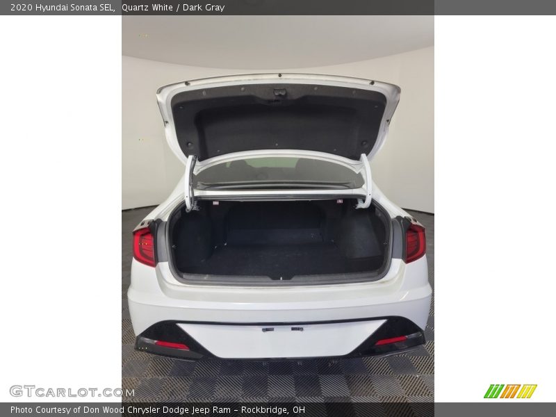 Quartz White / Dark Gray 2020 Hyundai Sonata SEL