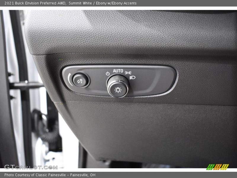 Summit White / Ebony w/Ebony Accents 2021 Buick Envision Preferred AWD