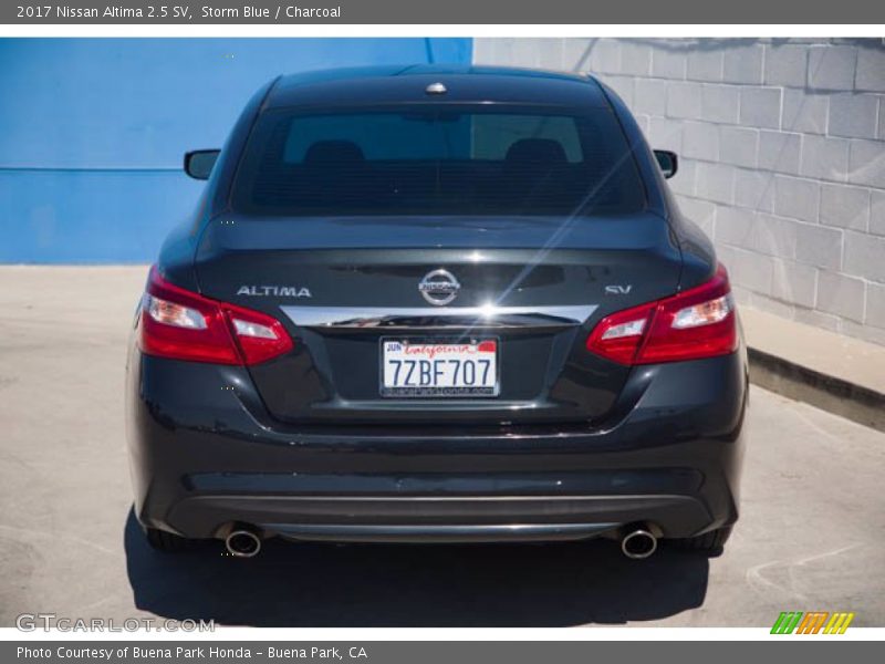 Storm Blue / Charcoal 2017 Nissan Altima 2.5 SV