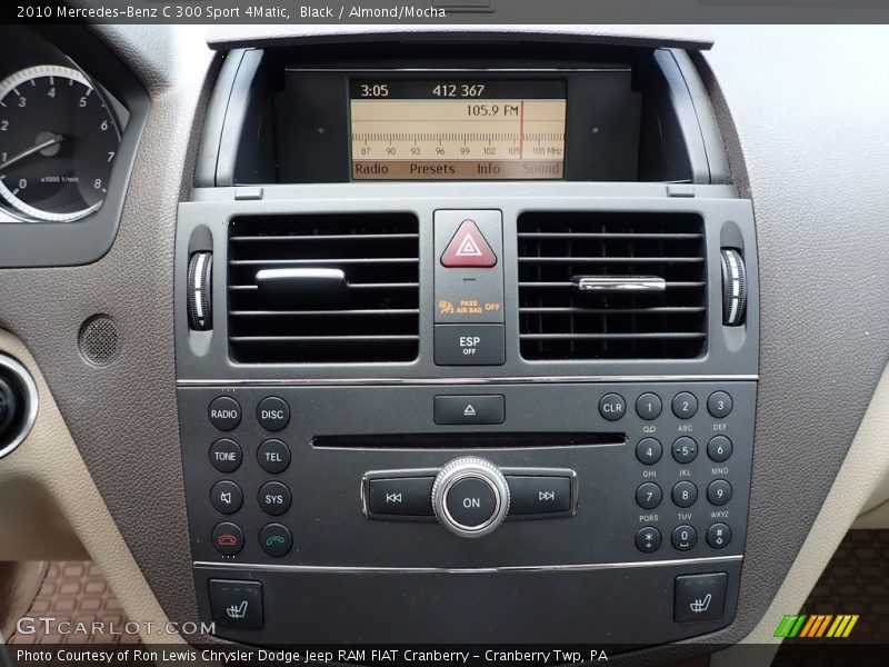 Black / Almond/Mocha 2010 Mercedes-Benz C 300 Sport 4Matic