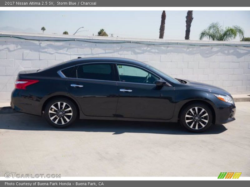 Storm Blue / Charcoal 2017 Nissan Altima 2.5 SV