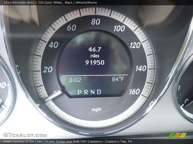 Black / Almond/Mocha 2010 Mercedes-Benz C 300 Sport 4Matic