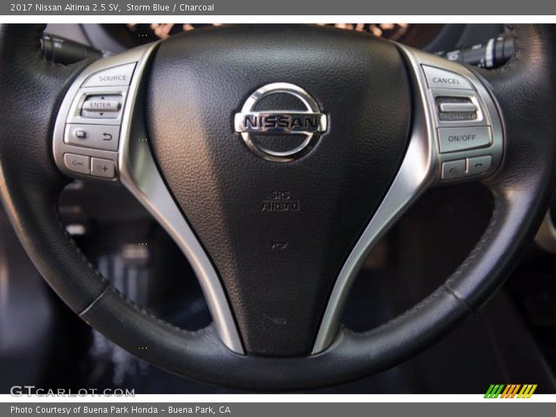 Storm Blue / Charcoal 2017 Nissan Altima 2.5 SV