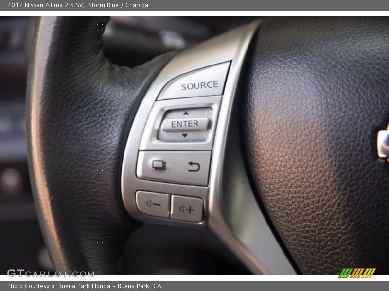 Storm Blue / Charcoal 2017 Nissan Altima 2.5 SV