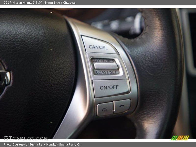 Storm Blue / Charcoal 2017 Nissan Altima 2.5 SV