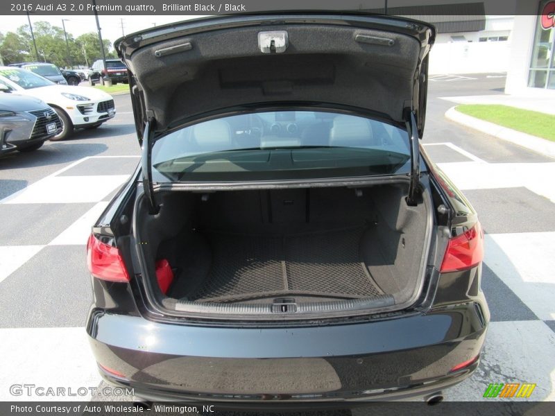 Brilliant Black / Black 2016 Audi A3 2.0 Premium quattro