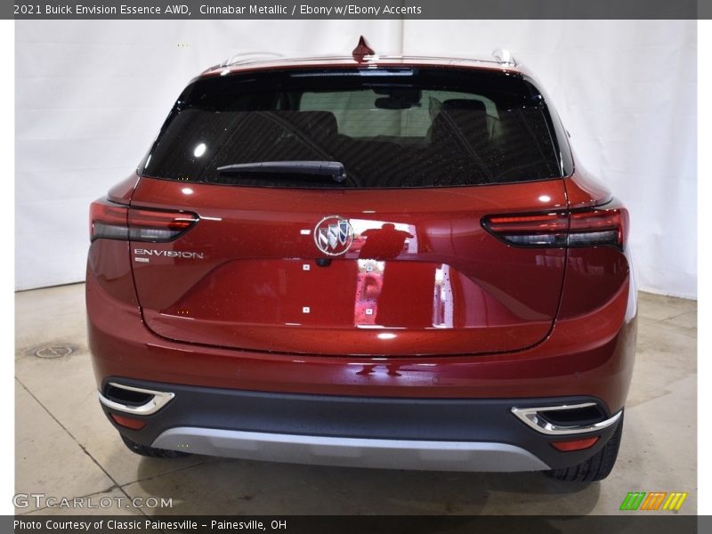 Cinnabar Metallic / Ebony w/Ebony Accents 2021 Buick Envision Essence AWD
