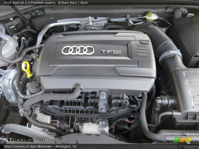 Brilliant Black / Black 2016 Audi A3 2.0 Premium quattro