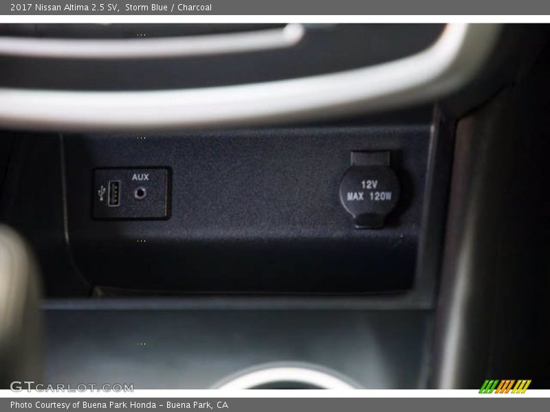 Storm Blue / Charcoal 2017 Nissan Altima 2.5 SV