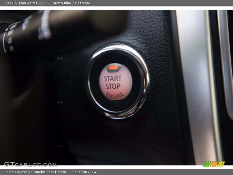 Storm Blue / Charcoal 2017 Nissan Altima 2.5 SV