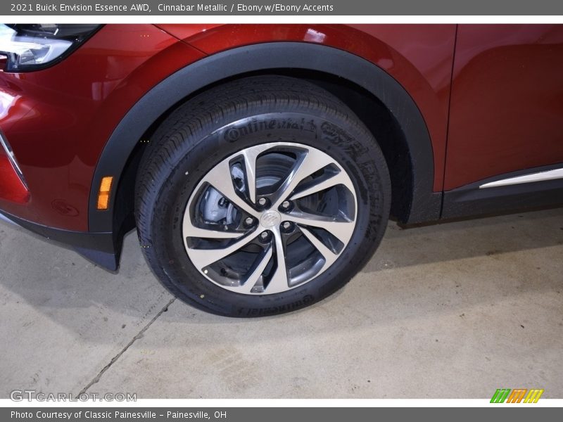 Cinnabar Metallic / Ebony w/Ebony Accents 2021 Buick Envision Essence AWD