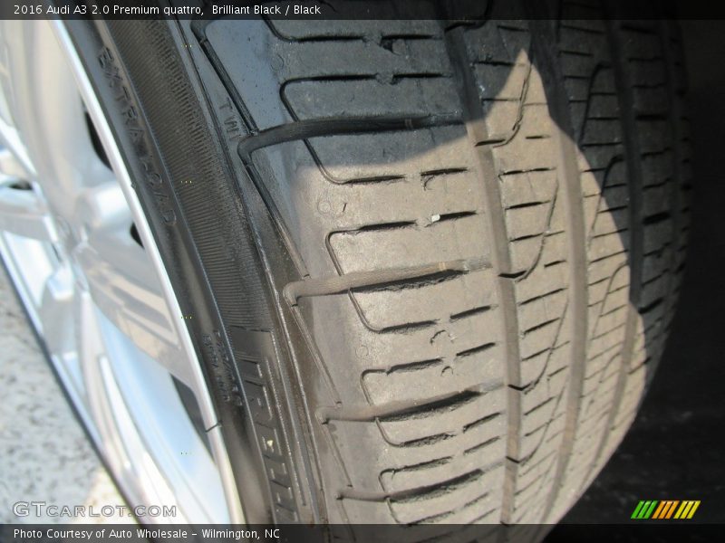 Brilliant Black / Black 2016 Audi A3 2.0 Premium quattro