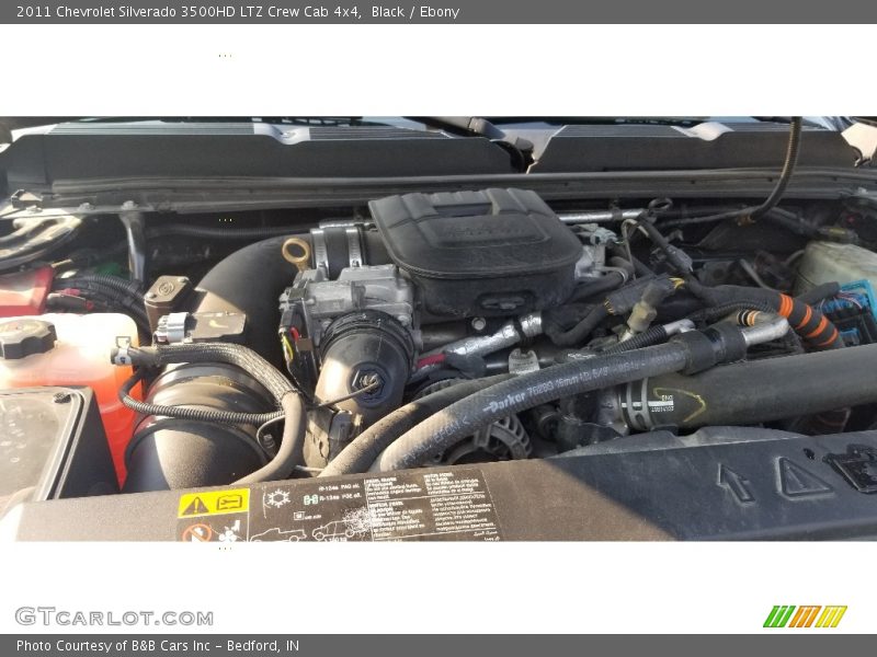 Black / Ebony 2011 Chevrolet Silverado 3500HD LTZ Crew Cab 4x4