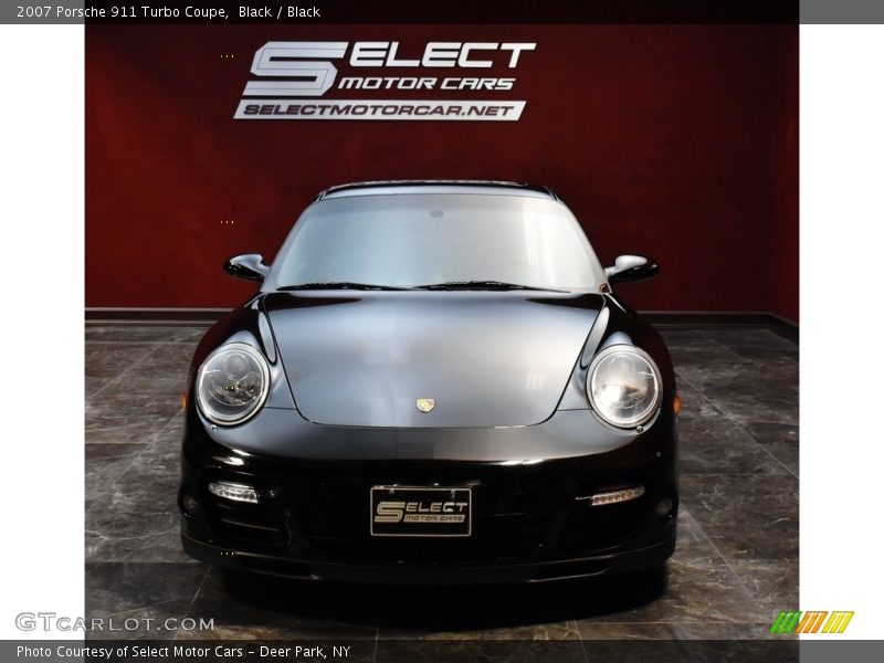 Black / Black 2007 Porsche 911 Turbo Coupe