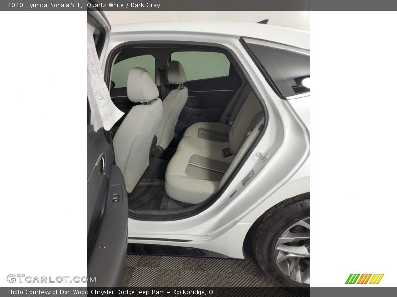Quartz White / Dark Gray 2020 Hyundai Sonata SEL