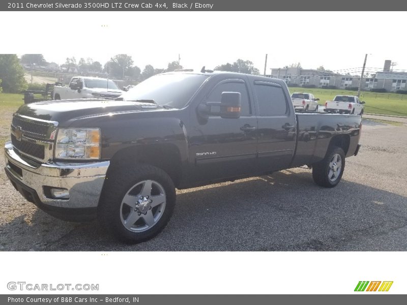 Black / Ebony 2011 Chevrolet Silverado 3500HD LTZ Crew Cab 4x4