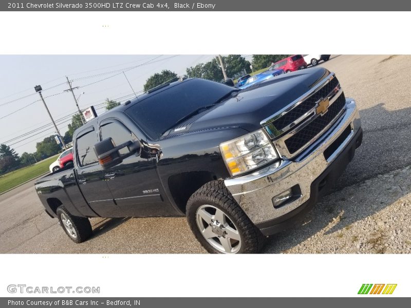 Black / Ebony 2011 Chevrolet Silverado 3500HD LTZ Crew Cab 4x4