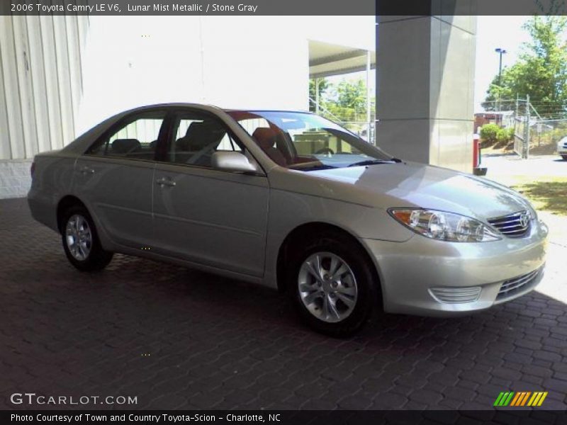 Lunar Mist Metallic / Stone Gray 2006 Toyota Camry LE V6