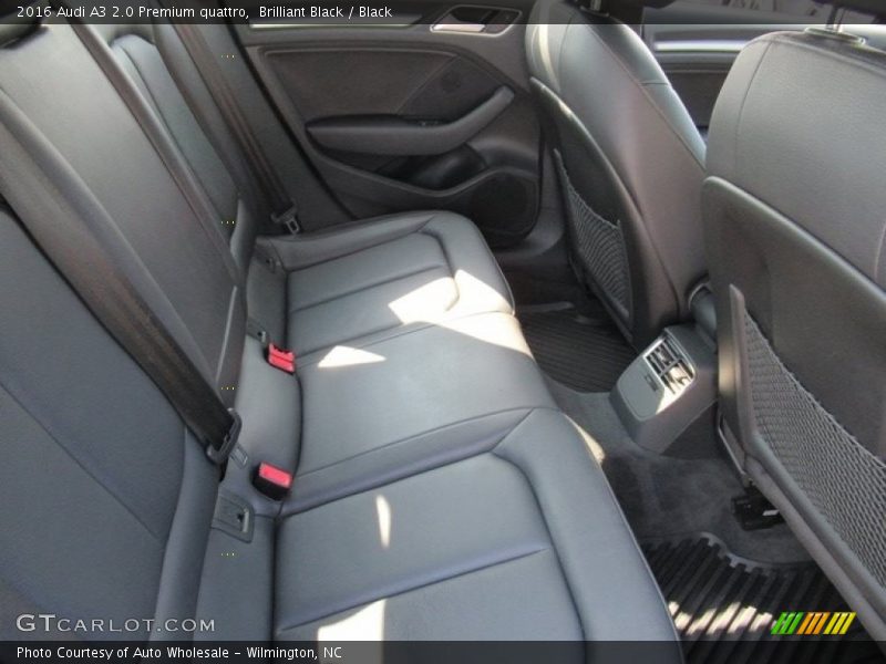 Brilliant Black / Black 2016 Audi A3 2.0 Premium quattro