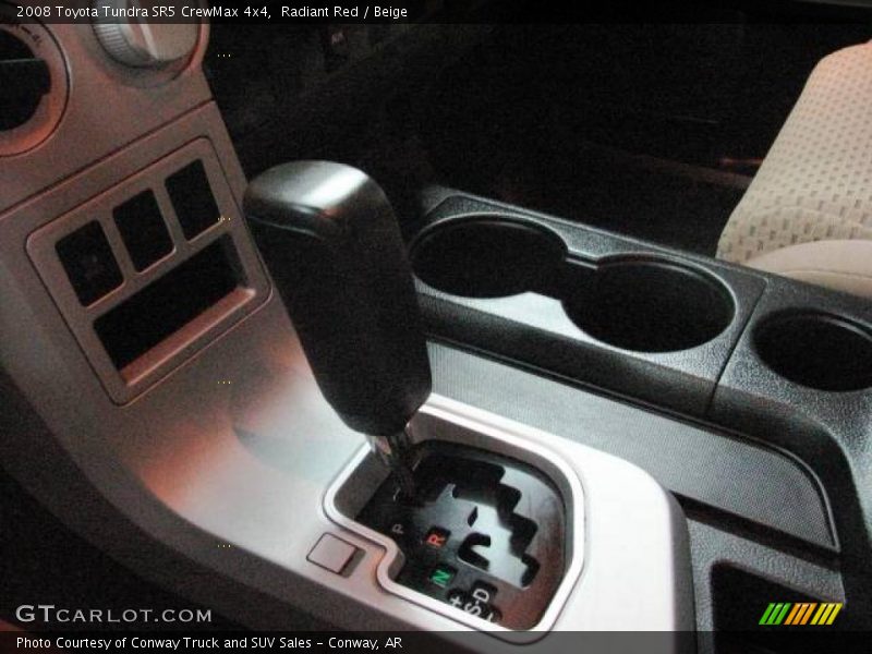 Radiant Red / Beige 2008 Toyota Tundra SR5 CrewMax 4x4
