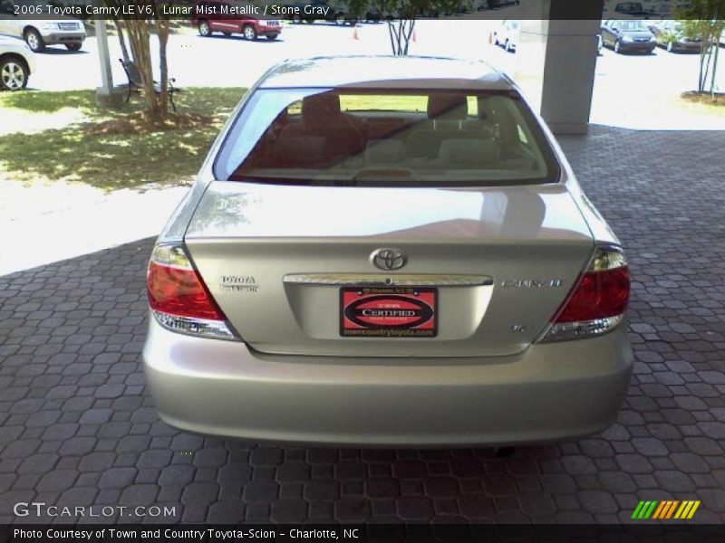 Lunar Mist Metallic / Stone Gray 2006 Toyota Camry LE V6