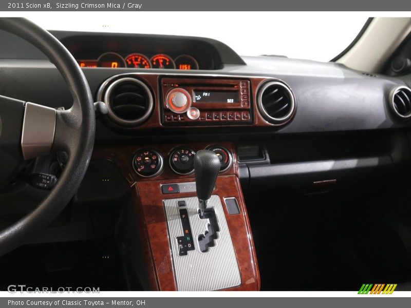 Sizzling Crimson Mica / Gray 2011 Scion xB