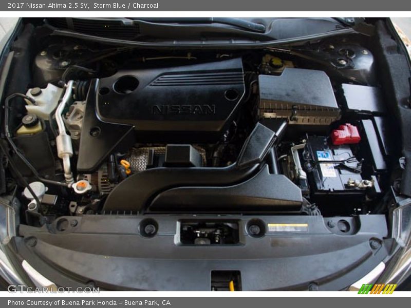 Storm Blue / Charcoal 2017 Nissan Altima 2.5 SV