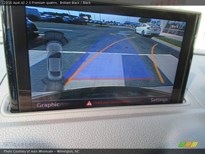 Brilliant Black / Black 2016 Audi A3 2.0 Premium quattro