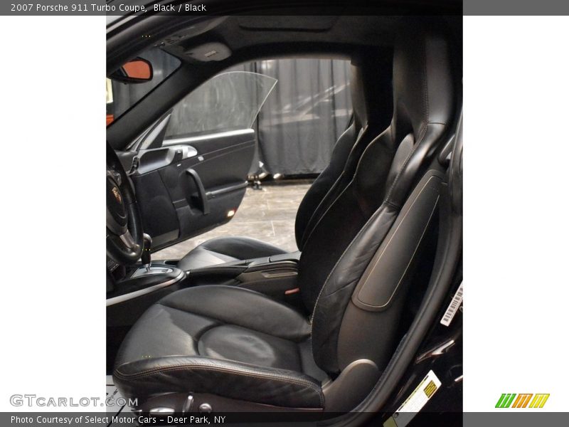 Black / Black 2007 Porsche 911 Turbo Coupe