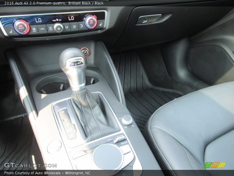 Brilliant Black / Black 2016 Audi A3 2.0 Premium quattro