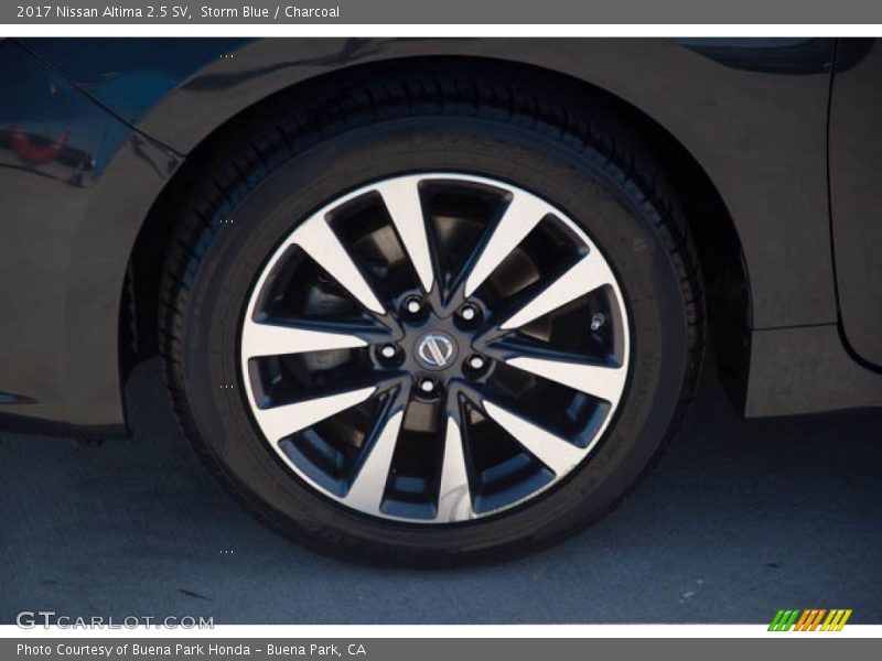 Storm Blue / Charcoal 2017 Nissan Altima 2.5 SV