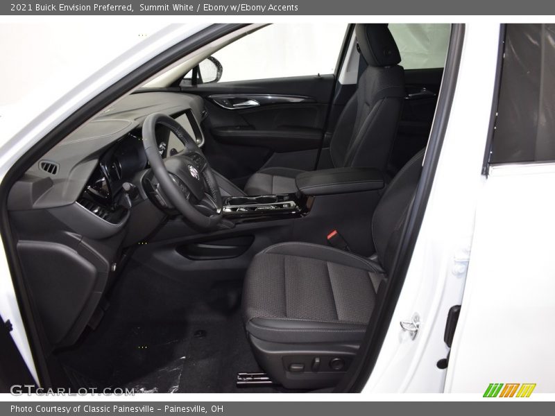 Summit White / Ebony w/Ebony Accents 2021 Buick Envision Preferred