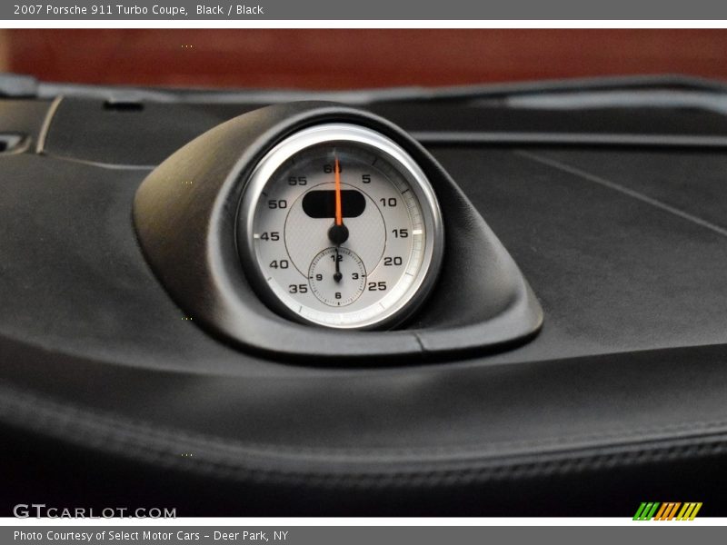 Black / Black 2007 Porsche 911 Turbo Coupe