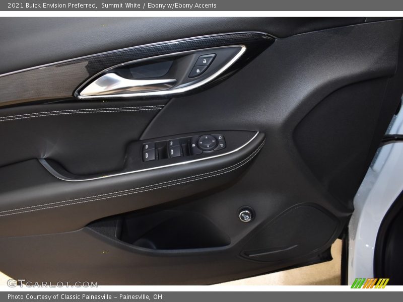Summit White / Ebony w/Ebony Accents 2021 Buick Envision Preferred