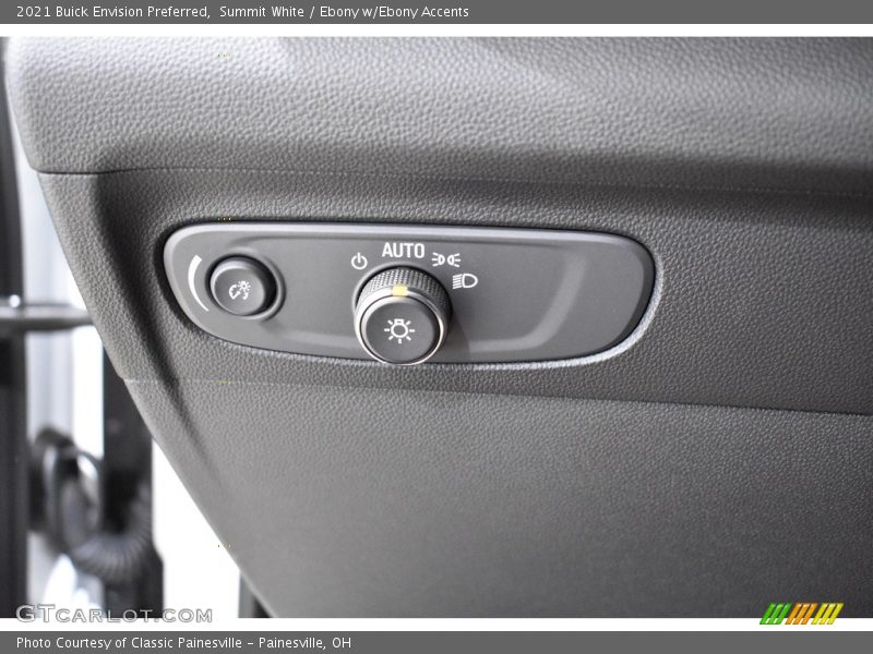 Summit White / Ebony w/Ebony Accents 2021 Buick Envision Preferred