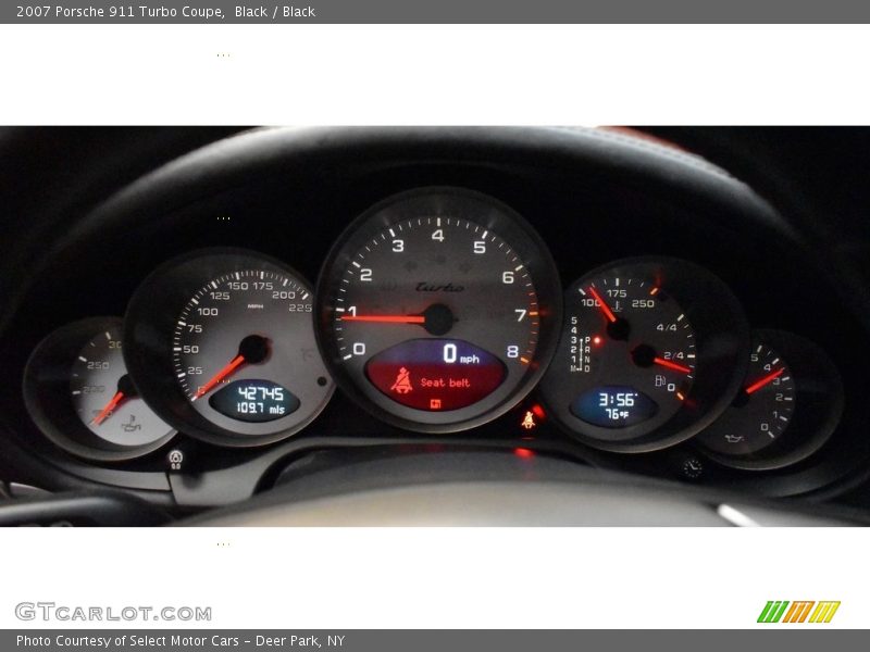  2007 911 Turbo Coupe Turbo Coupe Gauges