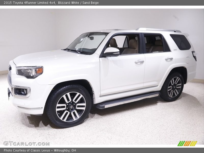 Blizzard White / Sand Beige 2015 Toyota 4Runner Limited 4x4