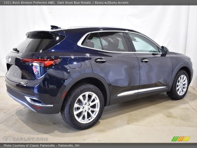 Dark Moon Blue Metallic / Ebony w/Ebony Accents 2021 Buick Envision Preferred AWD