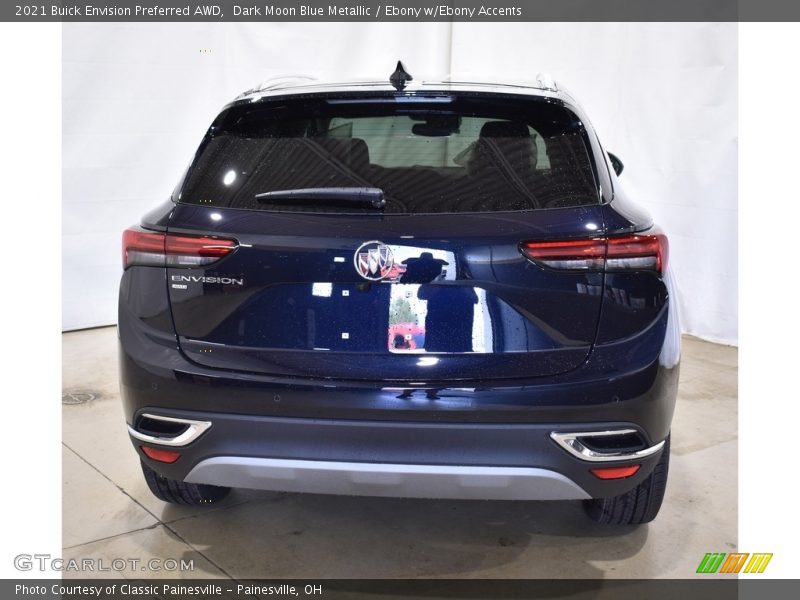 Dark Moon Blue Metallic / Ebony w/Ebony Accents 2021 Buick Envision Preferred AWD