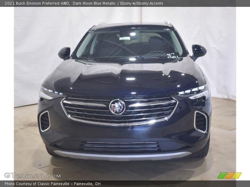 Dark Moon Blue Metallic / Ebony w/Ebony Accents 2021 Buick Envision Preferred AWD
