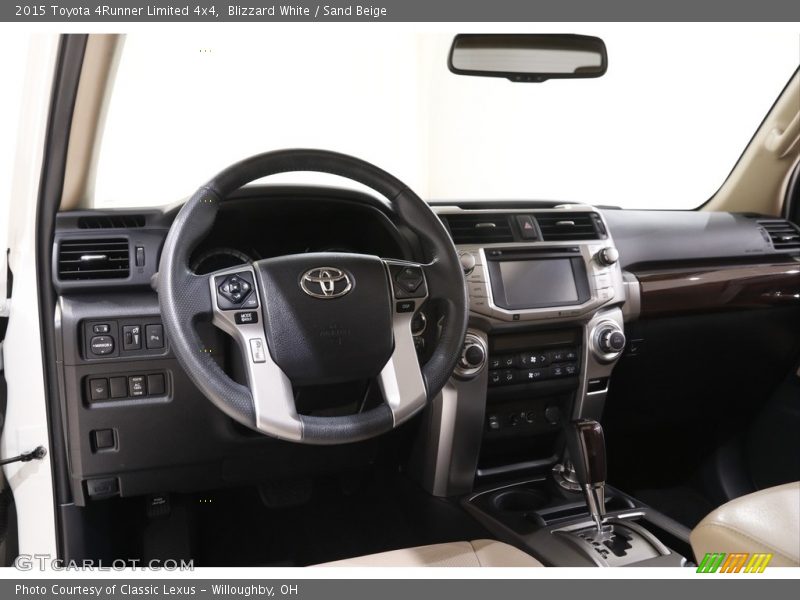 Blizzard White / Sand Beige 2015 Toyota 4Runner Limited 4x4