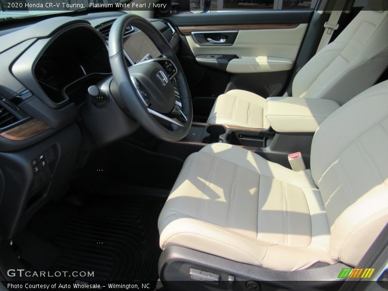 Platinum White Pearl / Ivory 2020 Honda CR-V Touring