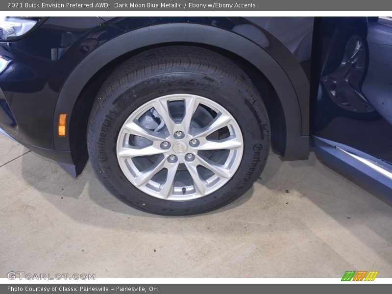 Dark Moon Blue Metallic / Ebony w/Ebony Accents 2021 Buick Envision Preferred AWD