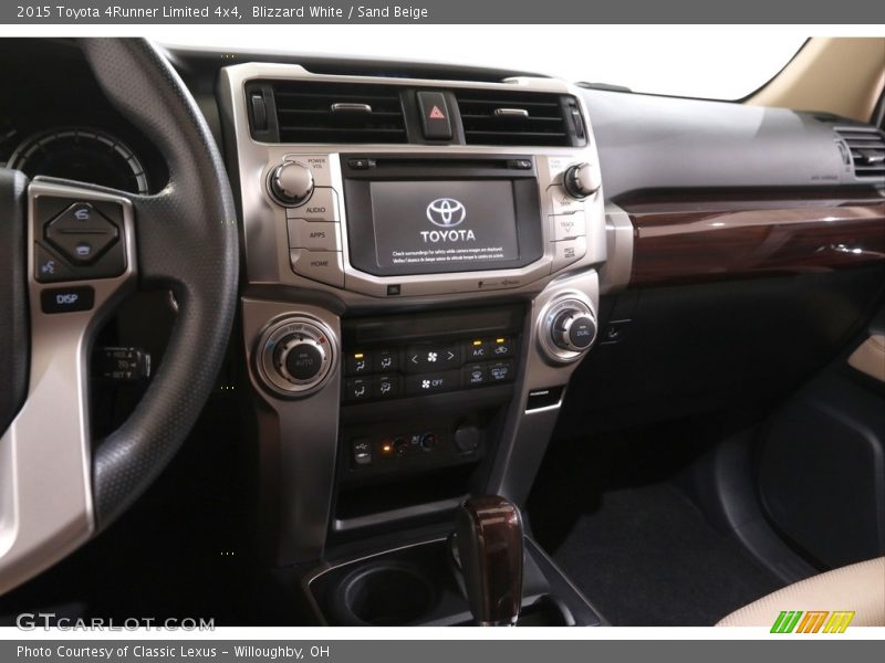Blizzard White / Sand Beige 2015 Toyota 4Runner Limited 4x4