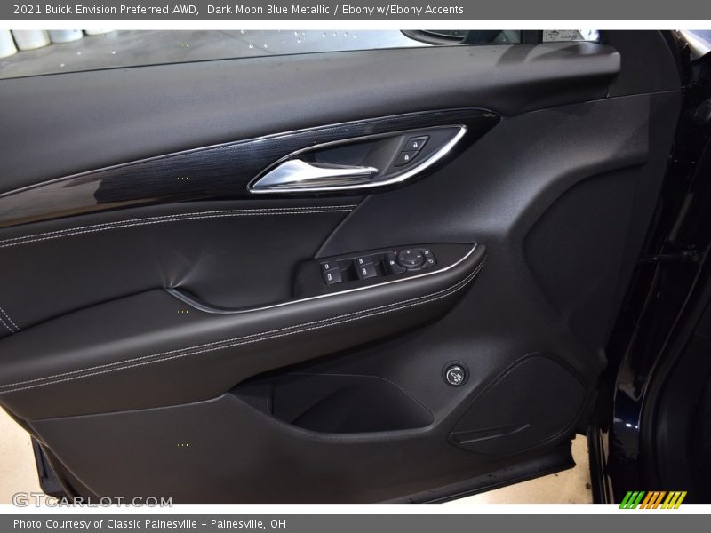 Dark Moon Blue Metallic / Ebony w/Ebony Accents 2021 Buick Envision Preferred AWD