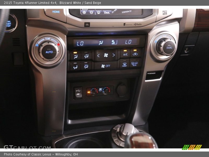 Blizzard White / Sand Beige 2015 Toyota 4Runner Limited 4x4