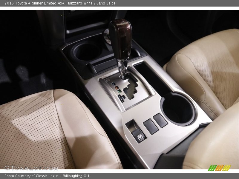Blizzard White / Sand Beige 2015 Toyota 4Runner Limited 4x4