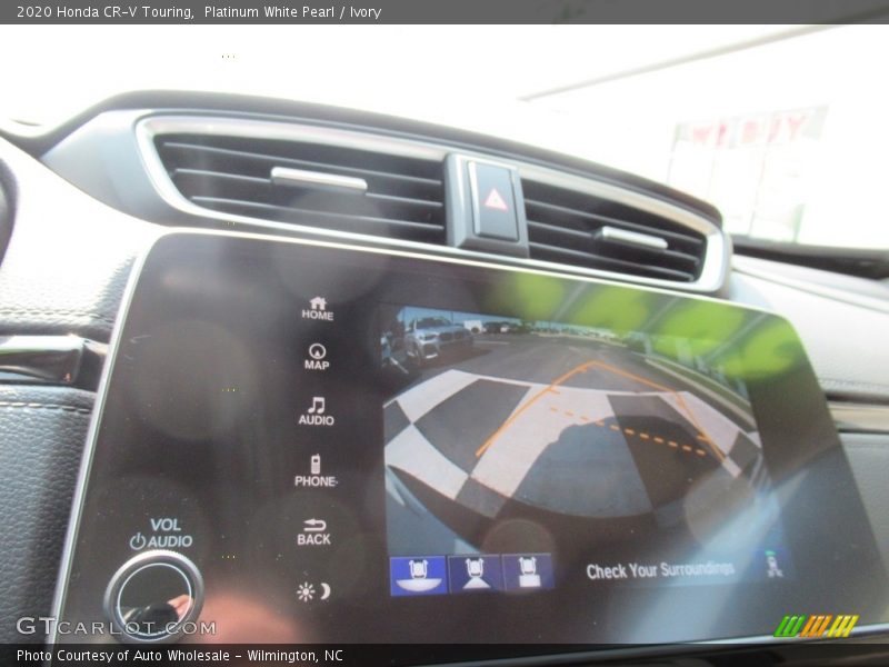 Platinum White Pearl / Ivory 2020 Honda CR-V Touring